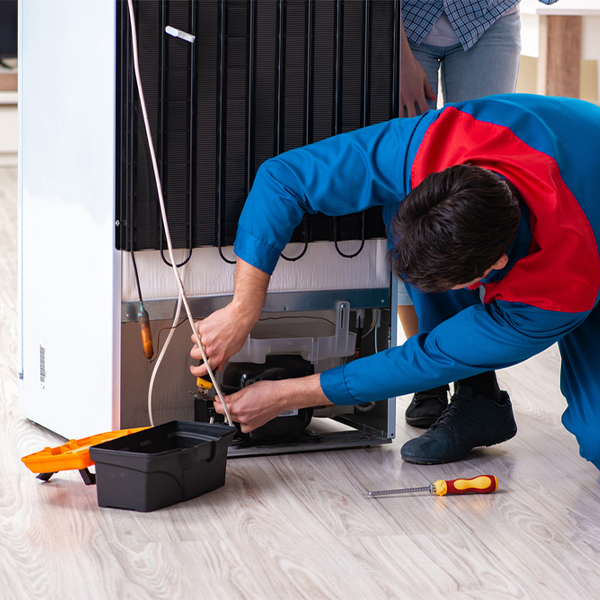 how long does it usually take to repair a refrigerator in Woodland Beach